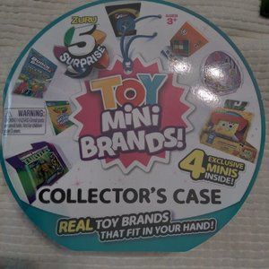 Mini Brands Toy Zura 5 Suprise 25 pieces with case